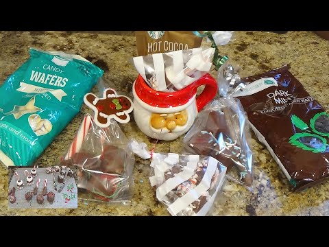 Chocolate Covered Hot Cocoa Dippers, Stirrers, and Marshmallow Drop Ins Tutorial! Fun & Great Gifts!