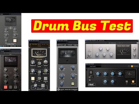 SSL Bus Compressor Plugin Comparison / Plugin Shootout - Drum Bus | VST Plugins