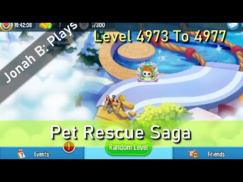 Pet Rescue Saga Level 4973 To 4977