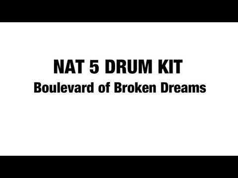 Boulevard of Broken Dreams Backing Track - Nat 5 Drum Kit