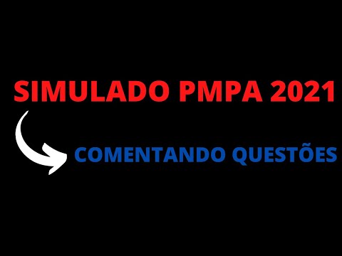 SIMULADO PMPA 2021