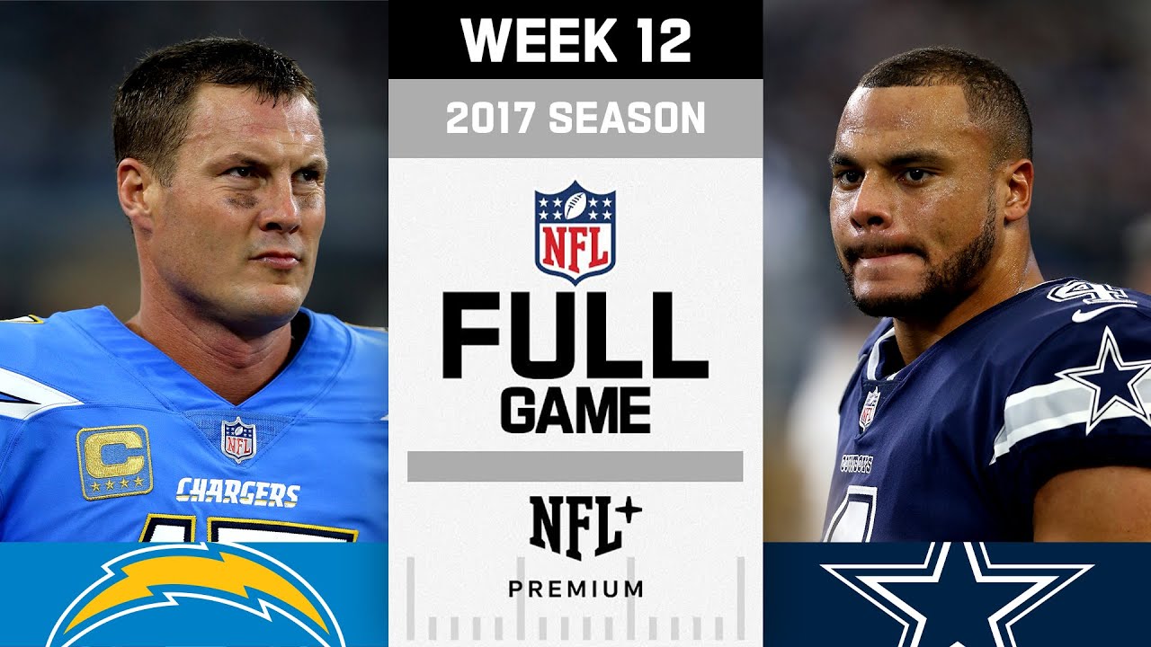 Philip Controlled It! Chargers vs. Cowboys FULL GAME | NFL 2017 Season Week 12