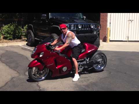 2007 Custom Hayabusa, nitrous, air ride, stretched 300 tire, voodoo exhaust