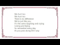 Funkadelic - We Hurt Too Lyrics