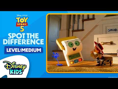 Spot the Difference  - Toy Story 5 - Level: Medium