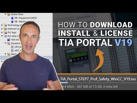 How to Download, Install and License TIA Portal V19 (Step-by-Step Tutorial)