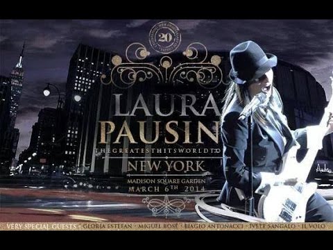 Laura Pausini Concierto New York Greatest Hits World Tour 2014