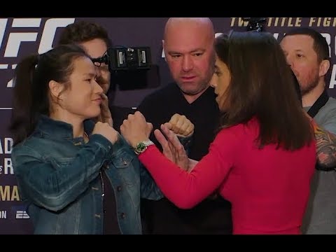 Weili Zhang vs. Joanna Jędrzejczyk - Media Day Face-Off - (UFC 248: Adesanya vs. Romero) - /r/WMMA