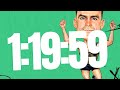 1 20 Half Marathon Run 1 19 59 In Less Time NOW