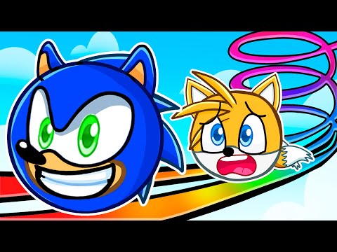 We're BALLS in Roblox COLOR RACE Elimination!!