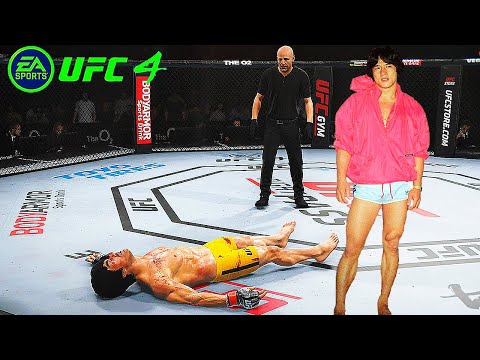 UFC4 Bruce Lee vs Jackie Chan  EA SPORTS UFC 4 - PS5