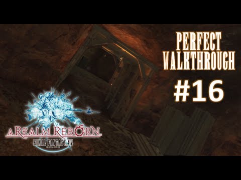 Final Fantasy XIV A Realm Reborn Perfect Walkthrough Part 16 - Copperbell Mines Dungeon