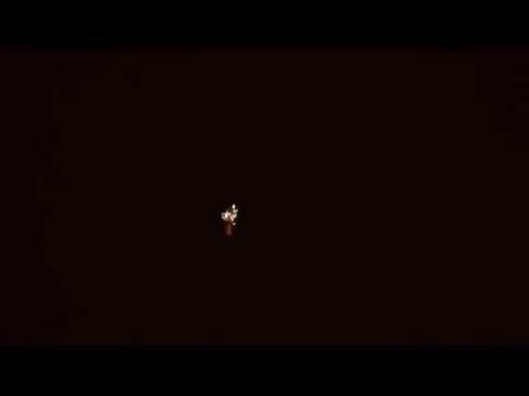 SC756/100 - 100mm Gold Falling Glitter Waterfall