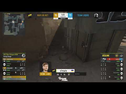 CSGO - Simple fails knife on Nitro Liquid Vs NAVI