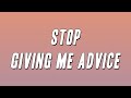 Lyrical Lemonade Jack Harlow Dave Stop Giving Me Advice Lyrics