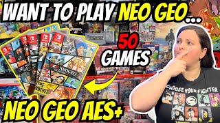 Play Neo Geo Games NOW While You Wait For The Neo Geo AES+ Part 1
