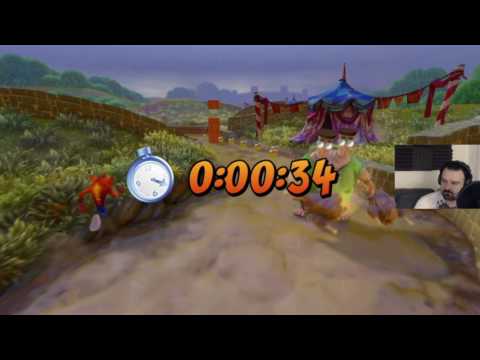 Crash Bandicoot 3: WARPED (N-Sanity HD) playthrough pt54 - Double Header Speedrun