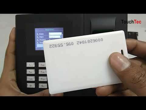 Card Attendance Machine - Card Based Time Attendance System Latest ...