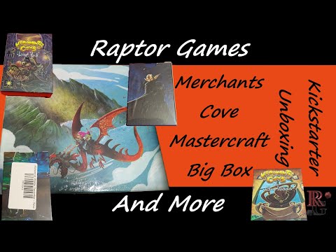 Merchants Cove Mastercraft Big Box Kickstarter Unboxing