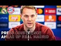 Press conference with Neuer & Tuchel ahead of Real Madrid vs. FC Bayern | 🇬🇧