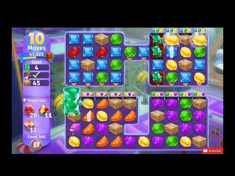 Wonka's World of Candy Level 546 NO BOOSTERS - A S GAMING ✔