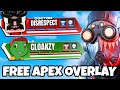 HOW TO MAKE APEX OVERLAY | Free Health bar Download