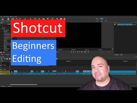 Shotcut Video Editor Tutorial 2024 - How to use Shotcut for Beginners (shotcut tutorial #1)