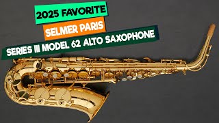 The Ultimate Classical Choice? 🎷 Selmer Paris Series III Model 62 Alto Saxophone Review & Sound Test