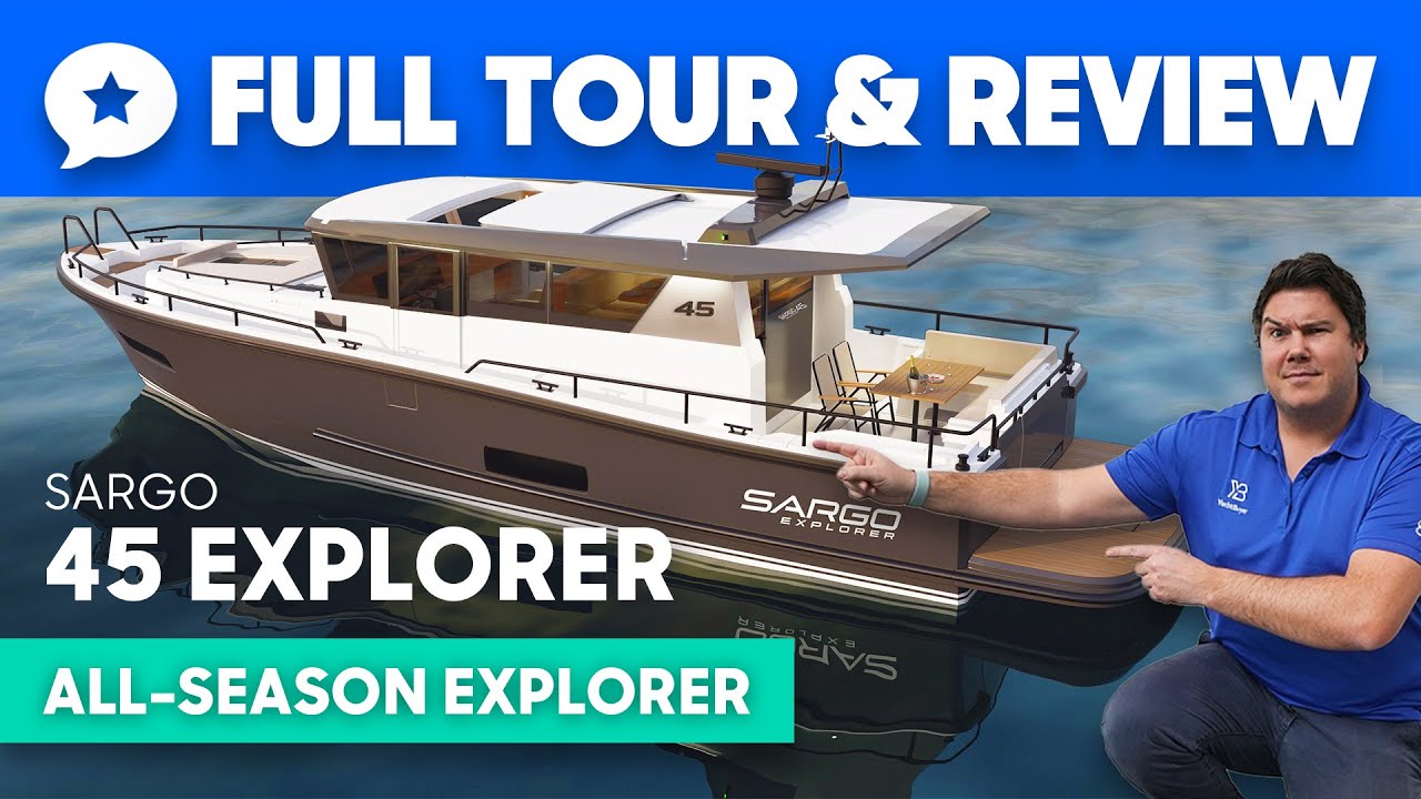 NEW Sargo 45 Explorer Yacht Tour & Review