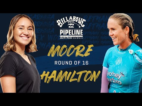 Moore vs. Hamilton Billabong Pro Pipeline - Round of 16 Heat Replay
