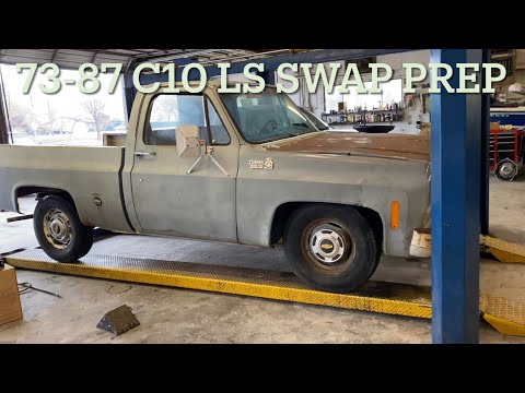 73-87 C10 LS swap : part 1 prep