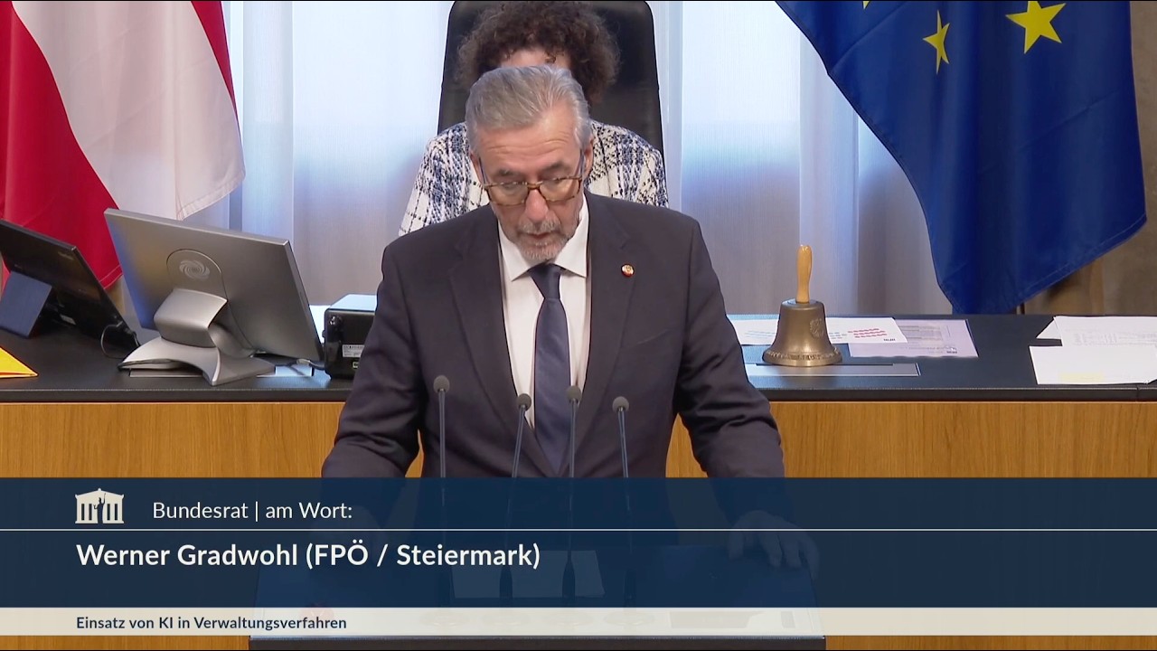 Werner Gradwohl - Einsatz von KI in Verwaltungsverfahren - 8.10.2026