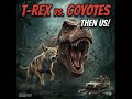 Jurassic World Rebirth T Rex Vs Coyotes THEN US 2025 Movie CLIP HD