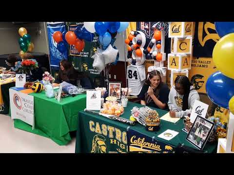 CV Athletes Take Part in National Signing Day