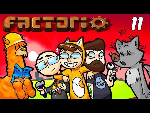Foxman and Boys Play: Factorio - Ep. 11 - Temp Pipe