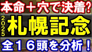 札幌記念2025､全16頭（除外以外）を分析！展開予想･本命･穴はどうなる？【2025年札幌記念】高速馬場か