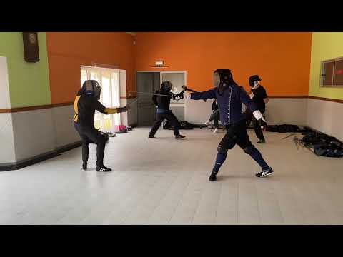 Smallsword Sparring - Miguel vs Rui