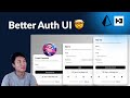 Don T Miss This UI If You Re Using Better Auth