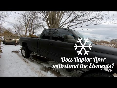 Raptor Liner Paint Job (6 Month Update)