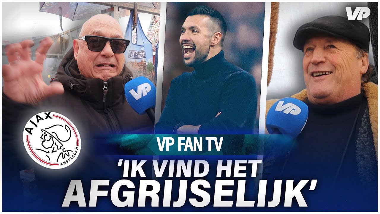 Thumbnail for article: Ajax-fans kritisch op Farioli én vier spelers na bewogen eerste seizoenshelft