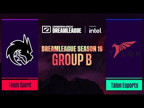 Dota2 - Team Spirit vs Talon Esports - Game 1 - DreamLeague Season 19 - Group B