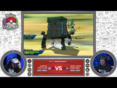 2019 Pokemon World Championships VGC Masters Day 1 - Aaron Traylor vs Jens Arne Maekinen - Swiss R4
