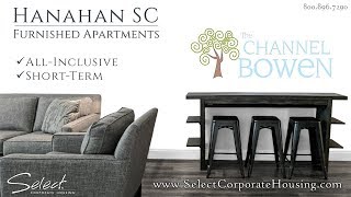 preview picture of video 'Hanahan SC Furnished Apartments: The Channel at Bowen'
