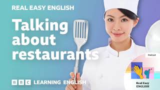 Talking about restaurants 🍽️👨🍳🥗 Real Easy English