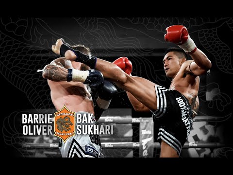 FULL FIGHT | Rebellion Muaythai 19: Bak Sukhari vs Barrie Oliver