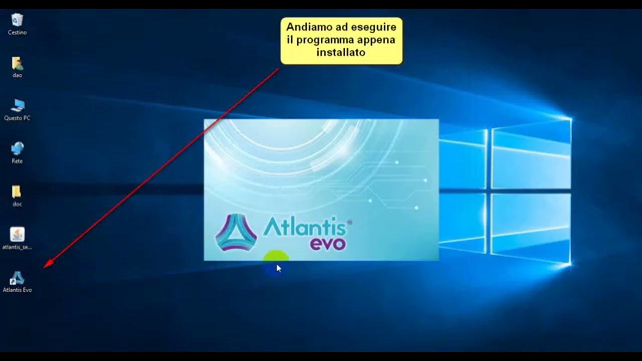 Come installare gestionale Atlantis Evo su Windows