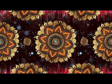 Mandala Flower Rotation Background 4K Loop Video | No Copyright Motion Loop Background Video