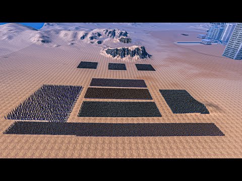 5000 US SOLDIERS vs MUMMY ARMY - Ultimate Epic Battle Simulator UEBS