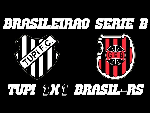 Melhores Momentos - Tupi 1 x 1 Brasil de Pelotas  campeonato Brasileiro Série B (24-09-16)