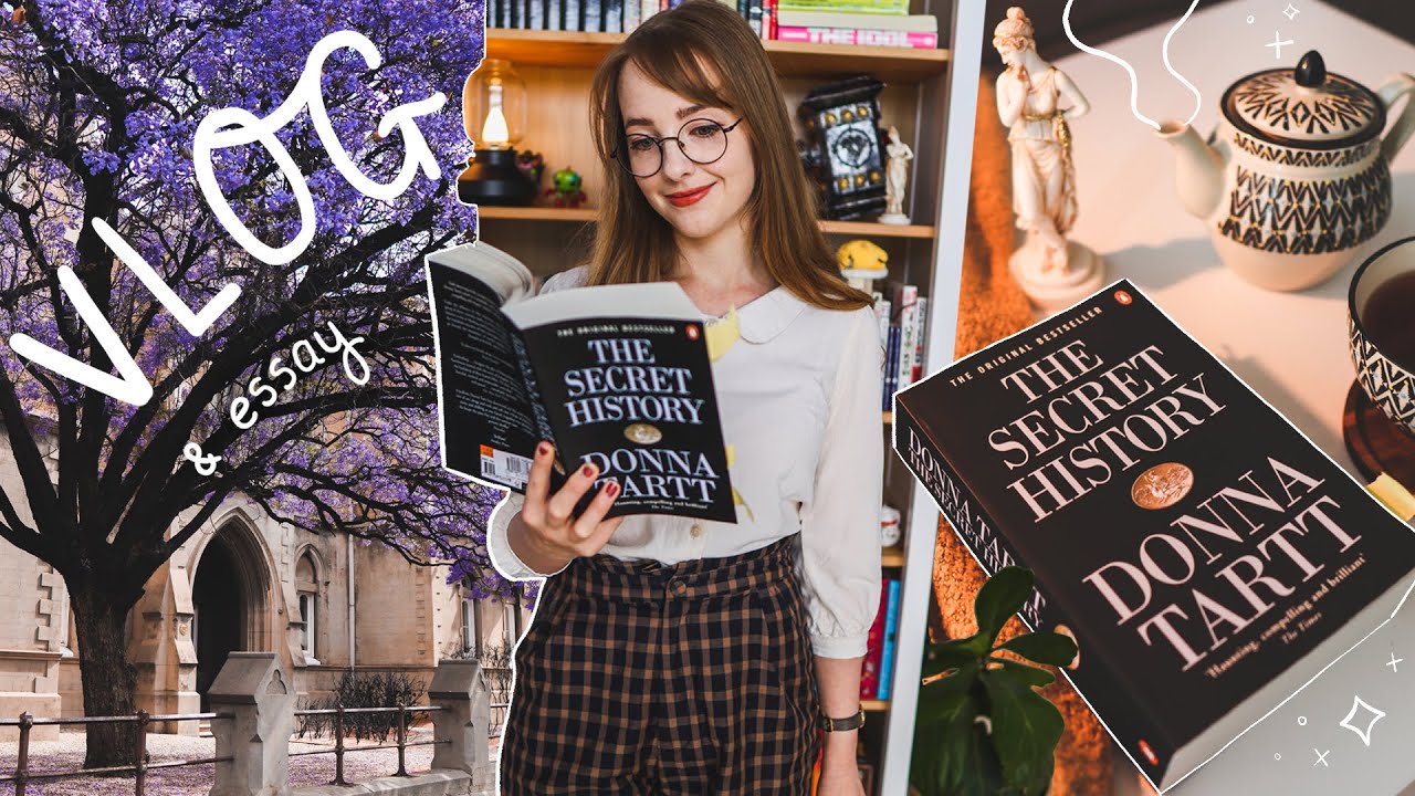 is The Secret History worth the hype? the irony of Dark Academia ☁️ a vlog & essay